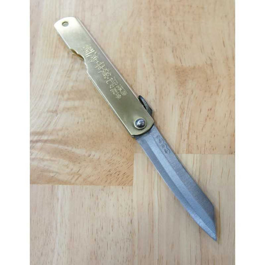 Japanese Folding knife HIGONOKAMI Blue Steel Large (78mm)