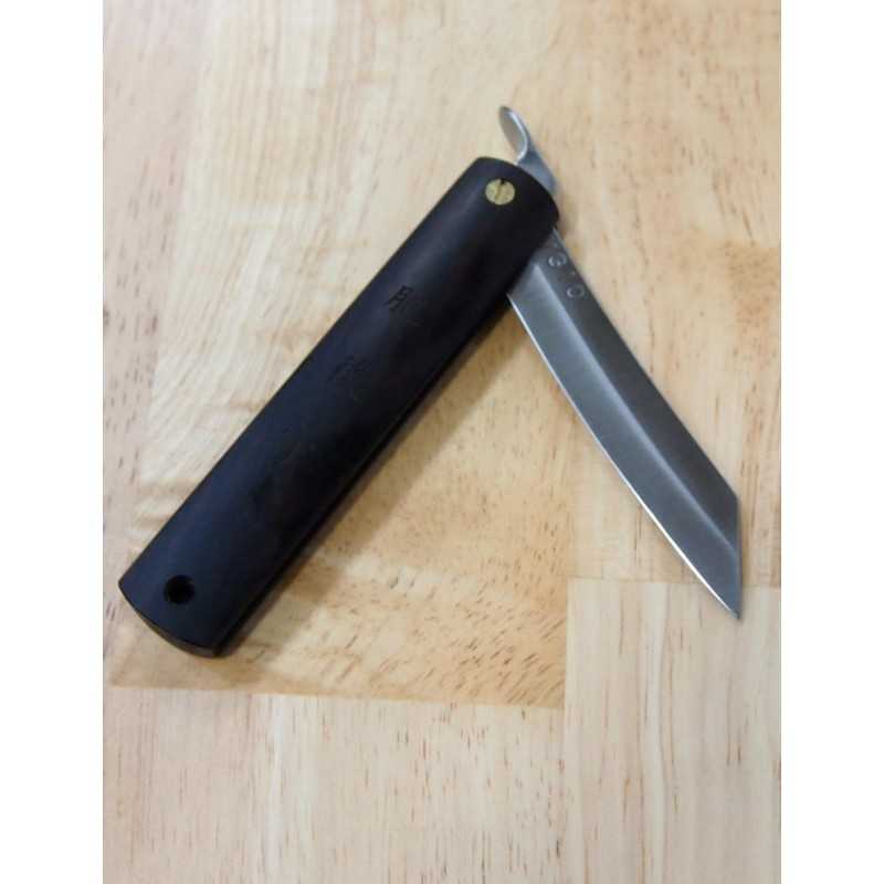 永尾かね駒製作所 HIGONOKAMI 肥後守 VG10 アイアンウッド (70mm)