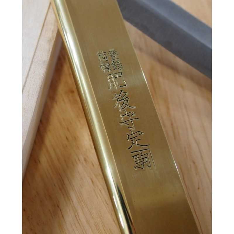 永尾かね駒製作所 HIGONOKAMI 肥後守 青鋼割込 ジャンボ (120mm)