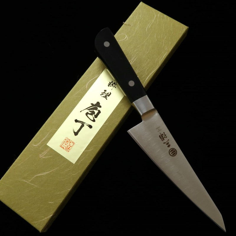 MIURA couteau à désosser, acier au molybdène, manche en bois composite (155 mm)