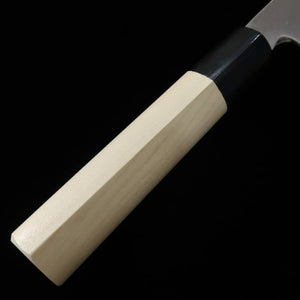 SAKAI TAKAYUKI Wagyurosuki haut de gamme Shirogami n°2 manche en bois de magnolia type marron (150/180 mm)