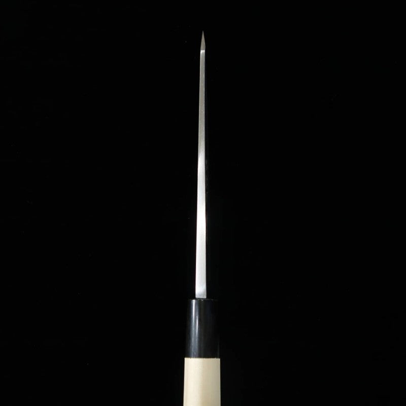 SAKAI TAKAYUKI Wagyurosuki haut de gamme Shirogami n°2 manche en bois de magnolia type marron (150/180 mm)