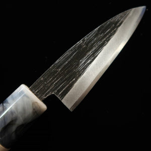 MIURA Kaisaki Aogami No. 2 Black Finish Katsura Handle (75/90mm) 