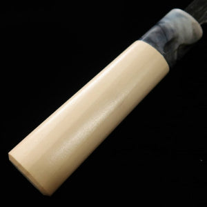 MIURA Kaisaki Aogami No. 2 Black Finish Katsura Handle (75/90mm) 