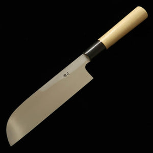 Sakai Kikomori SAKAI KIKUMORI Usuba à lame courbe, qualité supérieure, acier blanc No.2 (180 mm)