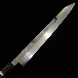 Kansho Yanagiba MIURA OBIDAMA Nakagawa Satoshi, VG10 acabado espejo, mango personalizado (300 mm)