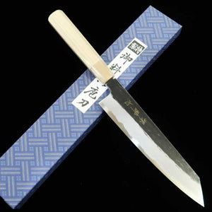 Gyuto SUISIN Kenji Togashi Kurouchi Series Shirogami No. 2 Sword-Shaped (210/240mm)