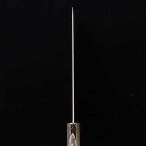 Forge Nigara Hamono NIGARA Motif sombre Kiritsuke Gyuto SG2, manche octogonal en ébène (210-270 mm)
