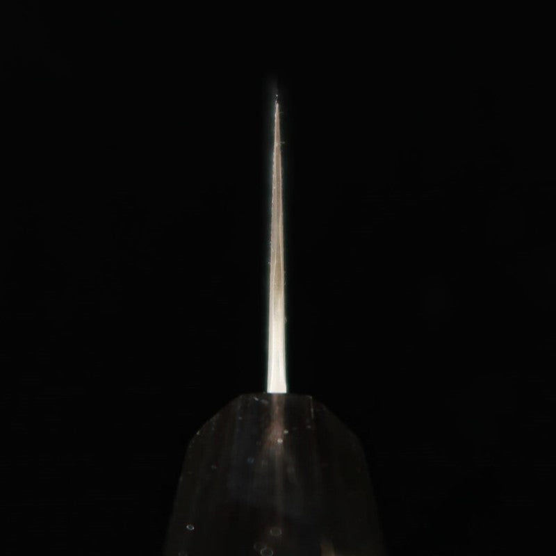 Forge Nigara Hamono NIGARA Motif sombre Kiritsuke Gyuto SG2, manche octogonal en ébène (210-270 mm)