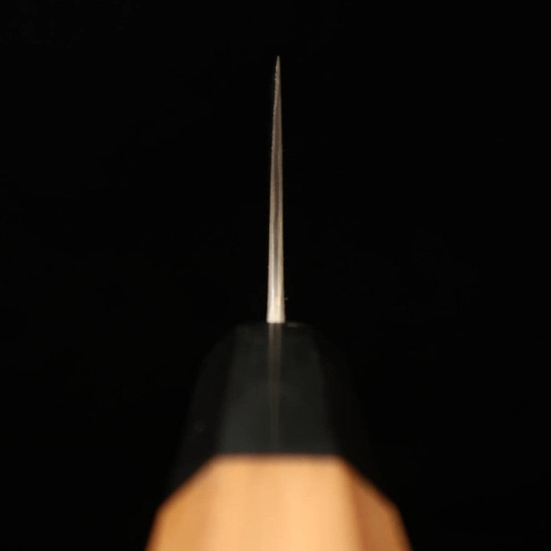 NIGARA Kiritsuke Nakiri SG2 motif sombre Damas, manche en teck (180 mm)
