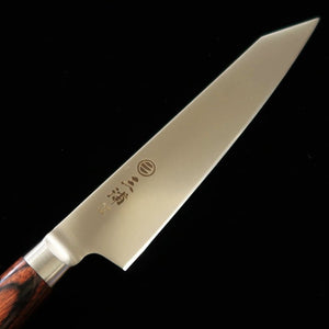 三浦 MIURA 切付ペティ AUS8 マホガニー柄 (145mm)