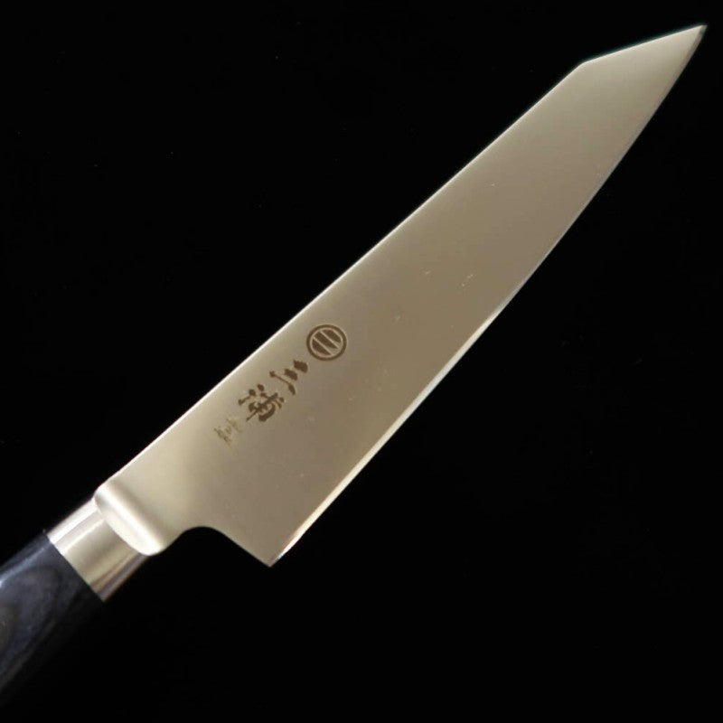 Kiritsuke Petty MIURA AUS8 mango laminado azul (145mm)