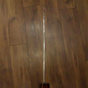 刃道 HADO 三徳 銀紙三号 ダマスカス 木地呂塗り桜八角柄 (180mm)