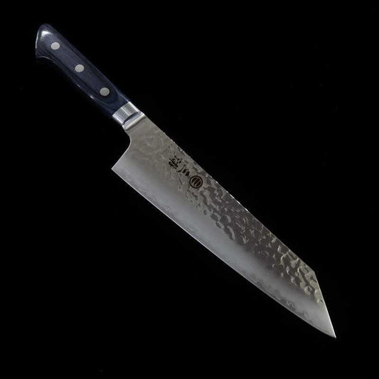 Santoku MIURA 10A Stainless Steel Hammered Kiritsuke (195mm)
