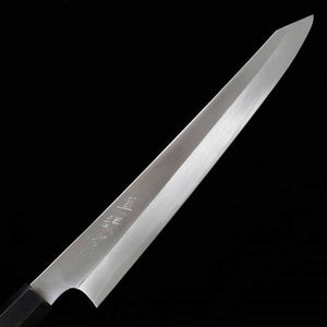 Tadokoro Hamono TADOKORO HAMONO Makoto Saku poli miroir Gin 3 Kiritsuke Sujihiki manche en ébène et argent (270 mm)