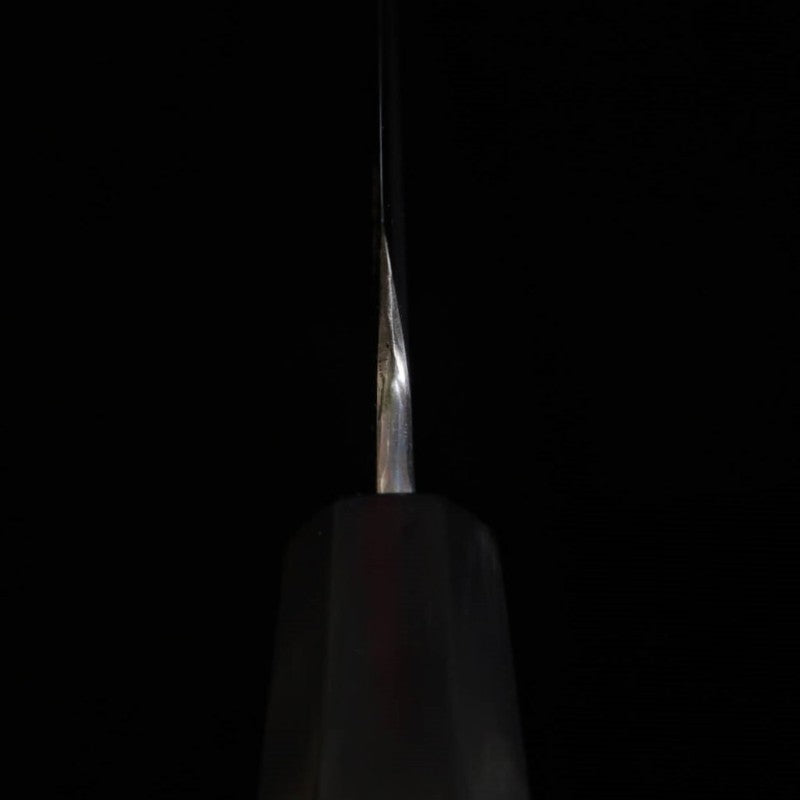 三浦佩 Miura Obidama 切付柳刃 銀紙三号 黒檀八角柄 左利き用 (270/300mm)