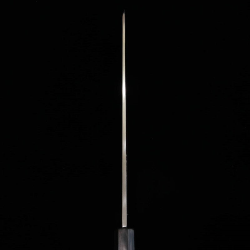 Yanagiba Miura Obidama Kiritsuke, Ginsan Steel, Ebony Octagonal Handle, Left-Handed (270/300mm) 