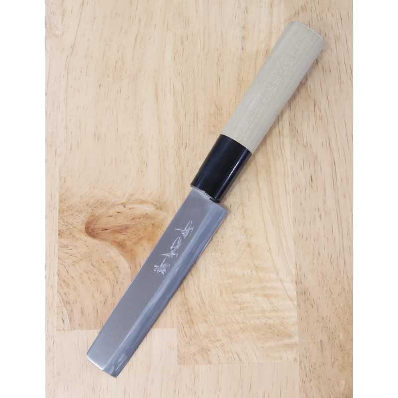 SAKAI KIKUMORI 堺菊守 Gokujou Hakko No. 2 cuchillo para anguila tipo Nagoya para zurdos (110mm)