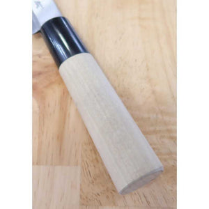 Sakai Kikumori SAKAI KIKUMORI Gokujo Shirogami nº2 Cuchillo para anguila tipo Nagoya para zurdos (110 mm)