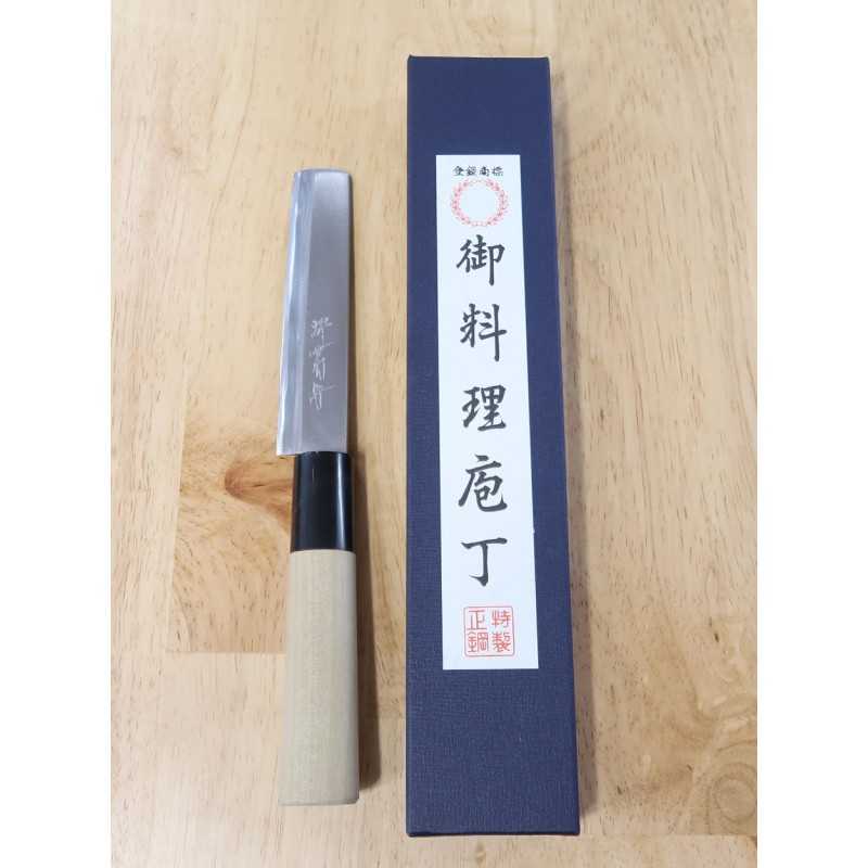 Sakai Kikumori SAKAI KIKUMORI Gokujo Shirogami nº2 Cuchillo para anguila tipo Nagoya para zurdos (110 mm)