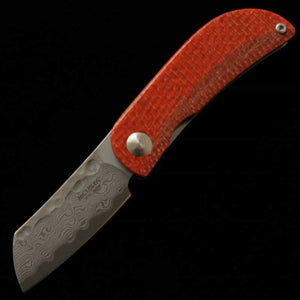 MCUSTA Petit VG-10 Damascus MC-0213D Orange/Blue (45mm)