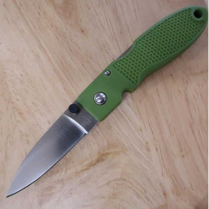 MOKI TP-921/a1 Coupe AUS-8 Gloryline Handle Olive Green (63mm)