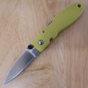 MOKKI TP-921/a2 Coupe AUS-8 Gloryline Handle Mustard Yellow (63mm)