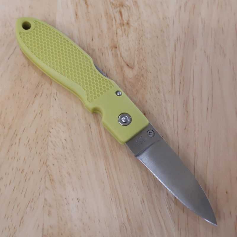 MOKKI TP-921/a2 Coupe AUS-8 Gloryline Handle Mustard Yellow (63mm)