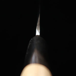 MASAMOTO Honkasumi, Shirogami n°2, Yanagiba, manche en forme de châtaigne, en corne de buffle (240-300mm)