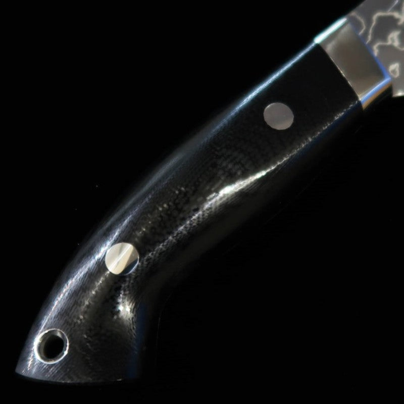 片山 雄太YUTA KATAYAMA “長元坊” VG10ダマスカス G10ハンドル (130mm)