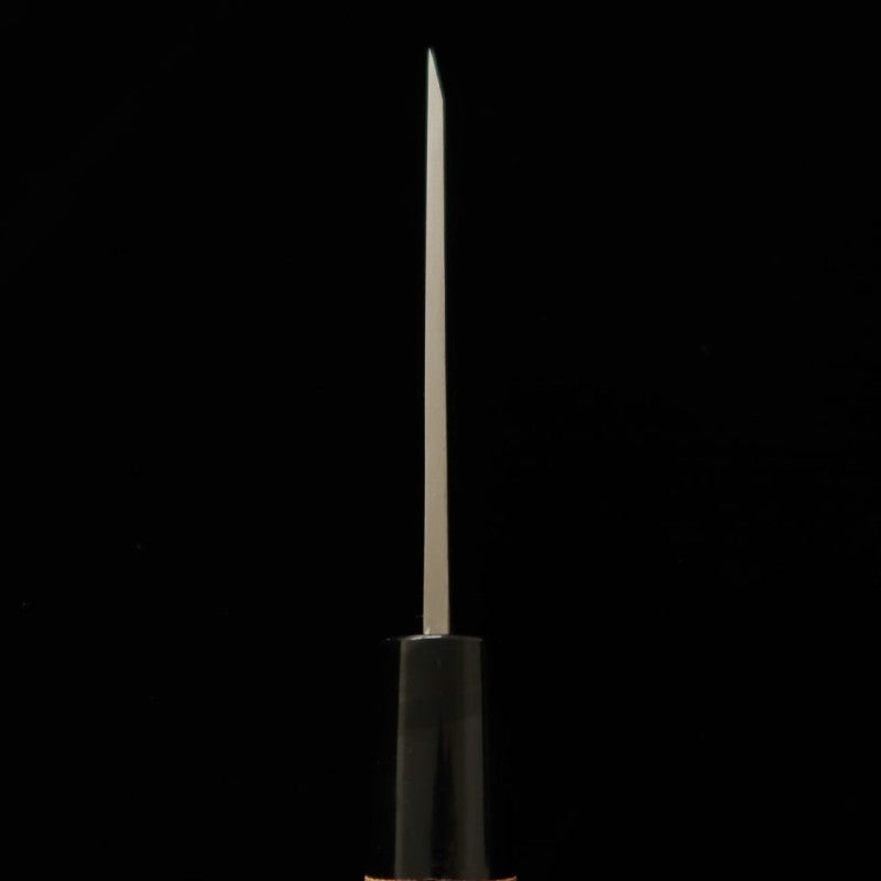 三輪 MIWA 白紙一号 黒打 革包丁 (42mm)