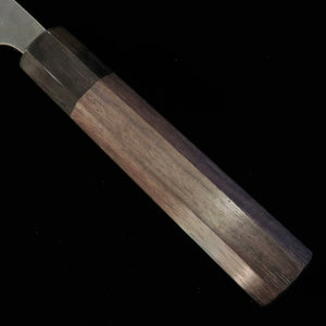 Anryu Nakiri Aogami Super martelé finition noire manche octogonal en bois de rose (165 mm)