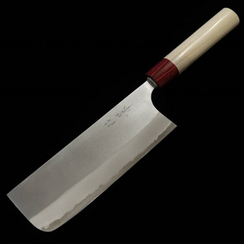 MASAKAGE YukI Nakiri Acero Shirogami nº2, acabado nacarado (165 mm)