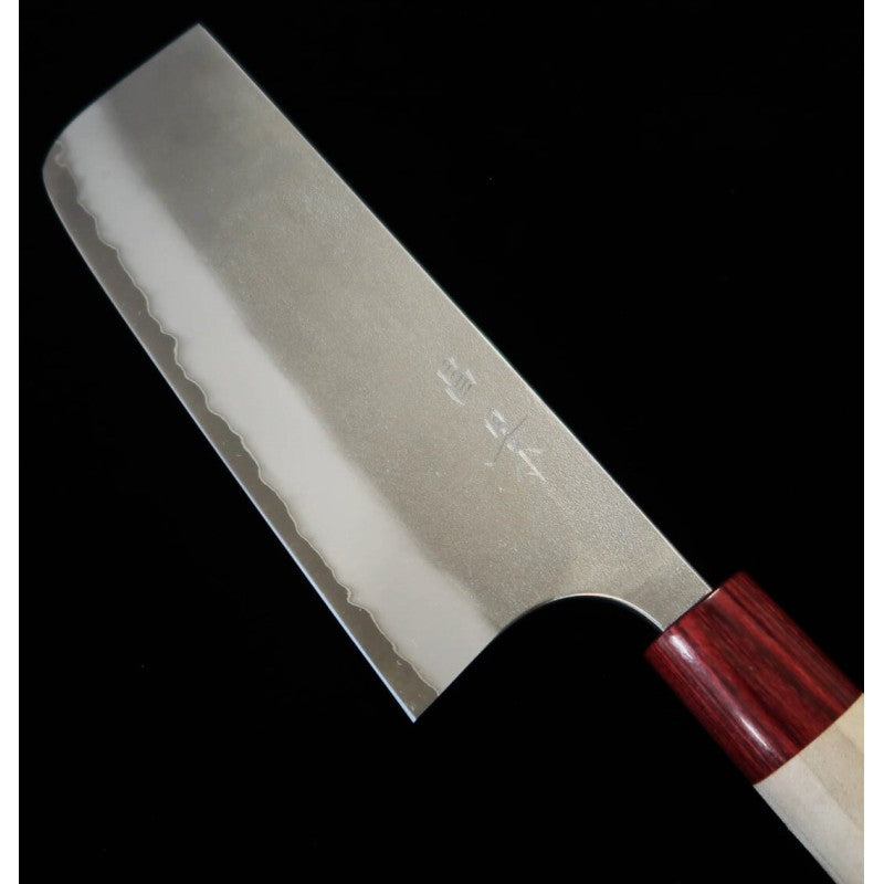 MASAKAGE Yuki  Nakiri White Steel No.2 Nashiji(165mm)