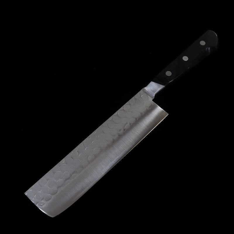 Nakiri MIURA Aogami No. 2 with Black Plywood Handle (165mm)