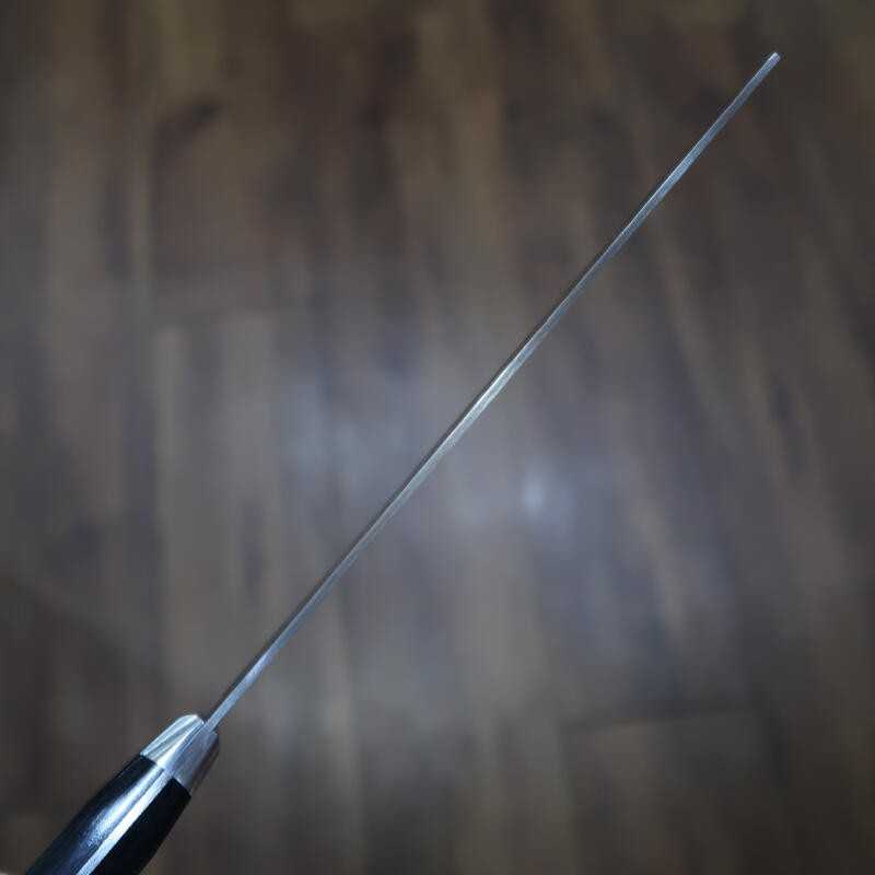 Nakiri MIURA Aogami nº 2 cabo em madeira preta (165mm)
