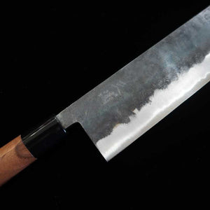 Miura Nakiri Shirogami No. 2 Black Walnut Handle (170mm)