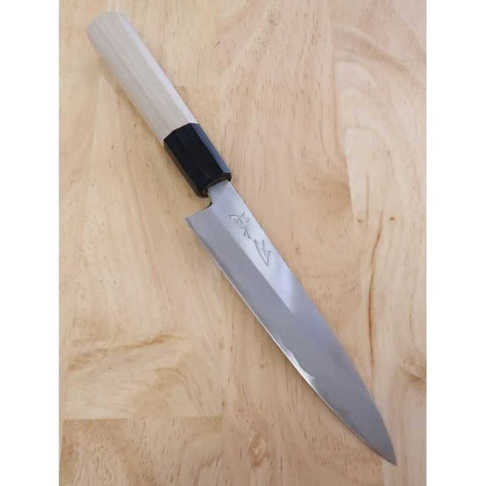 Petty HADO Junpaku White steel No. 1 with Magnolia wood Handle (150mm)