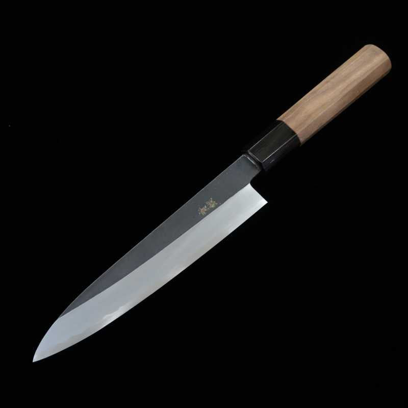 KAGEKIYO Petty Aogami No.2 Kurouchi Walnut Handle (150mm)