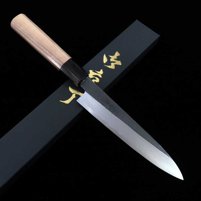 KAGEKIYO Petty Aogami No.2 Kurouchi Walnut Handle (150mm)