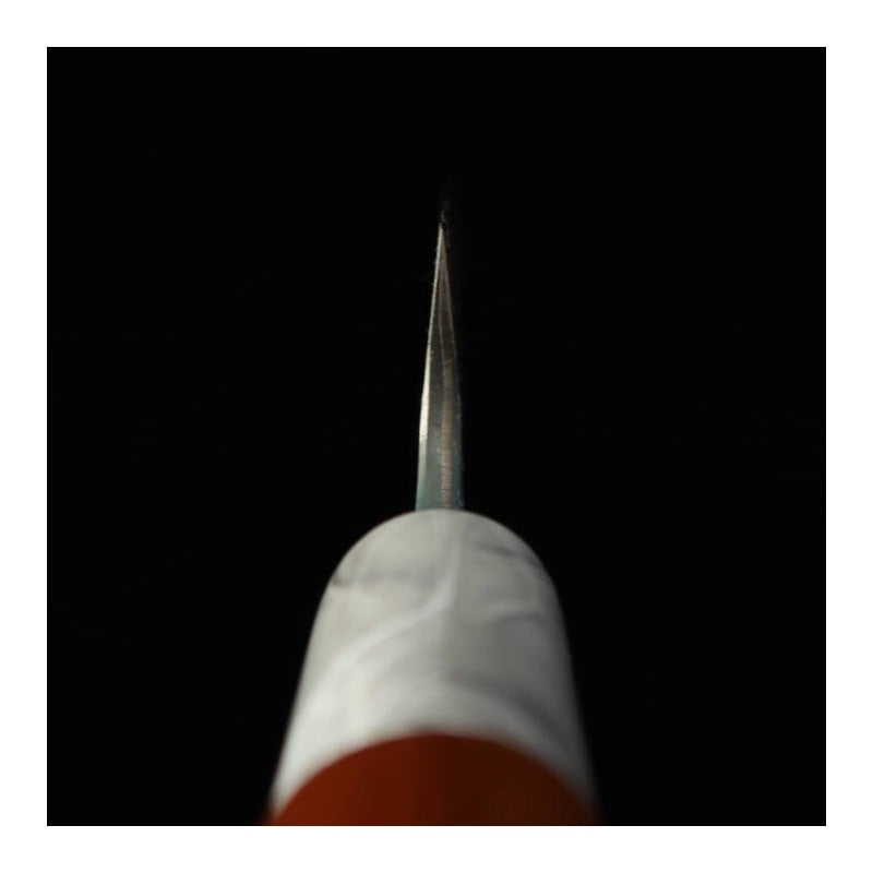 MASAKAGE Mizu – Petty, Aogami n°2, finition kuro-uchi, manche en merisier américain (150 mm)