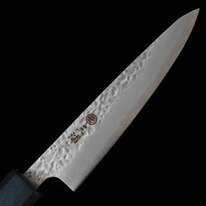 Petty MIURA Shirogami No. 1 com cabo octogonal azul (135mm)