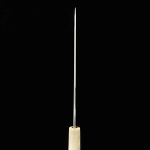 水野鍛錬所 MIZUNO 源昭忠本焼DX 青紙二号 ペティ 朴水牛栗型柄 鞘付き (180mm)
