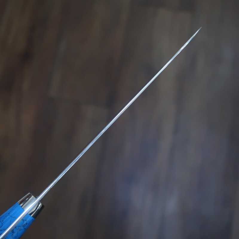 二唐刃物鍛造所 NIGARA SG2 暗紋 ペティ カスタムハンドル (150mm)