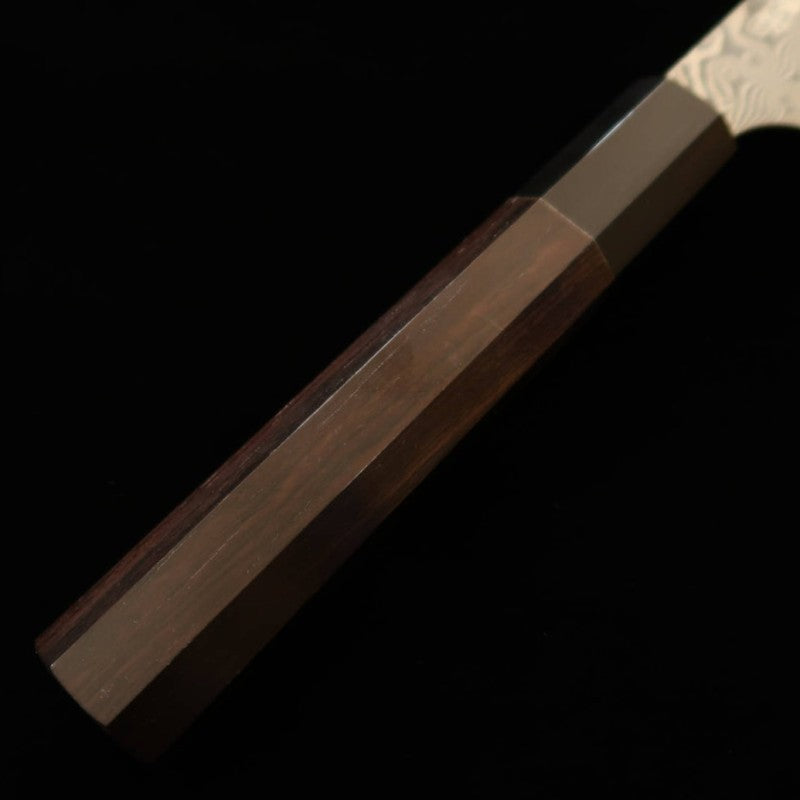 Petty NIGARA SG2 Dark Pattern Damascus Buffalo Ebony Handle (120mm) 