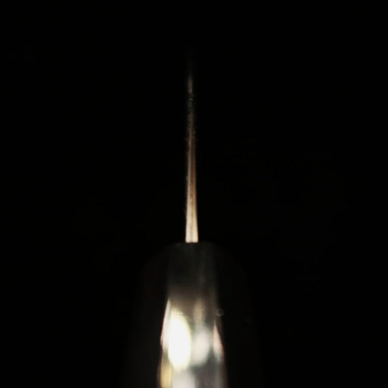 NIGARA Nigara Hamono Petty SG2 Patrón oscuro Damasco Mango de búfalo y ébano (120 mm)
