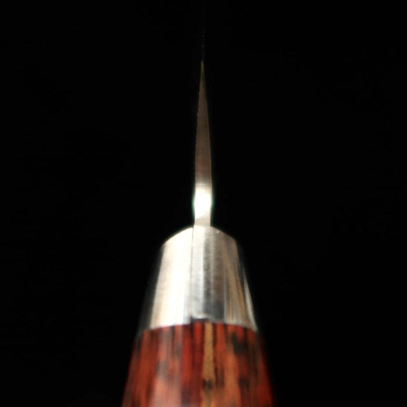 SAKAI TAKAYUKI faca petty VG10, Damasco martelado 33 camadas, cabo em mogno (120/150 mm)