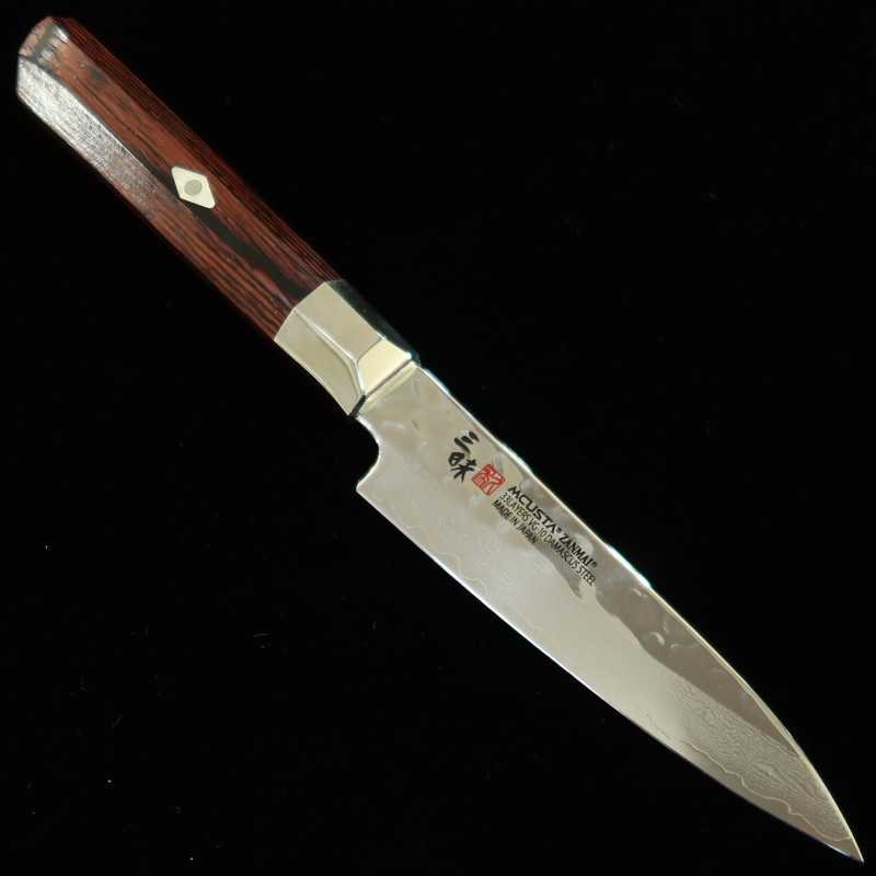 三昧MCUSTA ZANMAI シュプリーム ハンマード VG10鎚目ダマスカス ペティ (90-150mm)