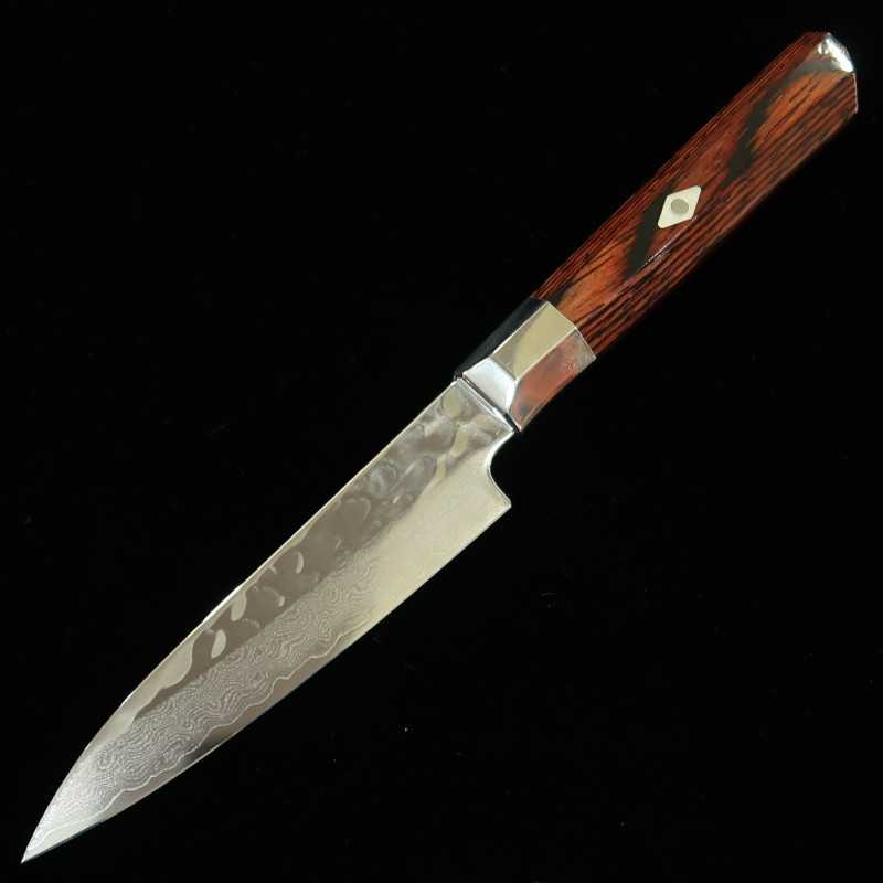 三昧MCUSTA ZANMAI シュプリーム ハンマード VG10鎚目ダマスカス ペティ (90-150mm)