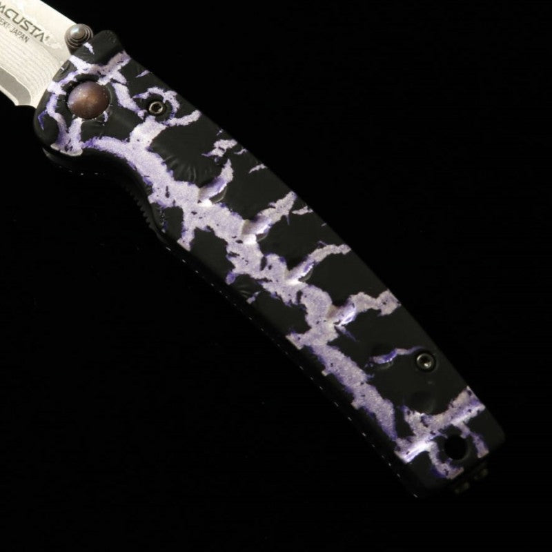Canivete MCUSTA Edição limitada Infinity 004 Purple Haze Damascus (85mm)